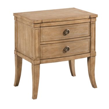Chastain Two Drawer Nightstand In Caramel