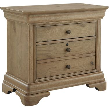 Chateau Philippe Liv360 Nightstand In Cognac