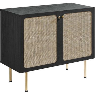 Chaucer Accent Cabinet In Black