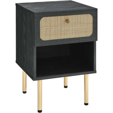 Chaucer Nightstand In Black