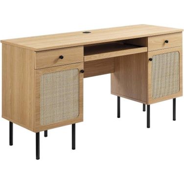 Chaucer Office Desk In Oak