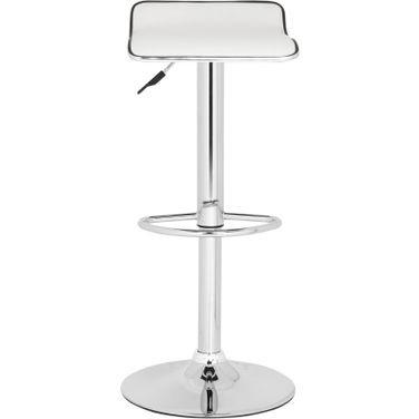 Chaunda White Swivel Bar Stool