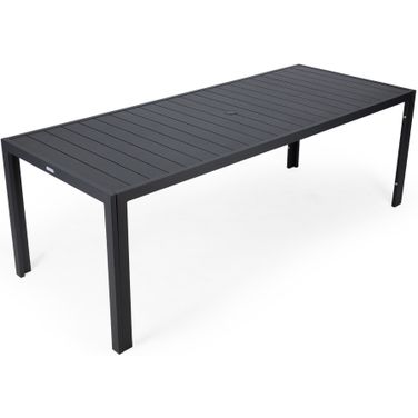 Chelsea Outdoor 87" Dining Table In Black