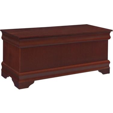 Pablo Rectangular Cedar Chest Warm Brown