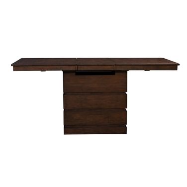 Chesney Falcon Brown Butterfly Leaf Storage Dining Table