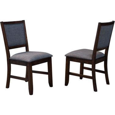 Chesney Falcon Gray Upholstered Side Chair Set Of 2