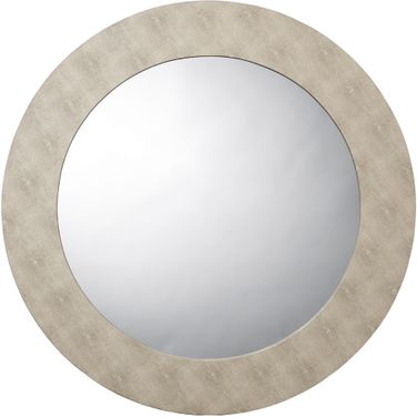 Chester Ivory Round Mirror