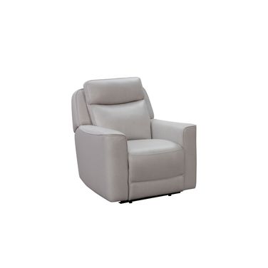 Chester Power Recliner with Power Head Rest and Power Lumbar In Soft White