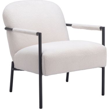 Chicago Accent Chair In Ivory