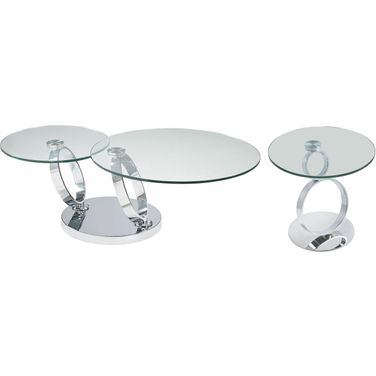 Chicago Chrome Occasional Table Set