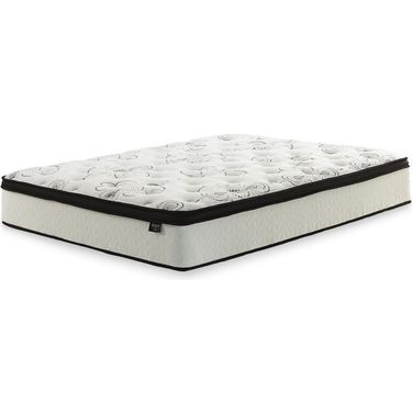 Chime 12 Inch Hybrid White California King Mattress