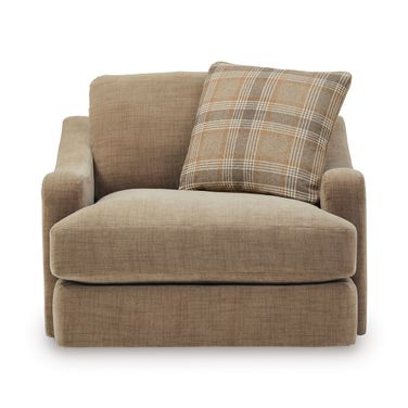 ChloeeAnne Oversized Chair In Honey