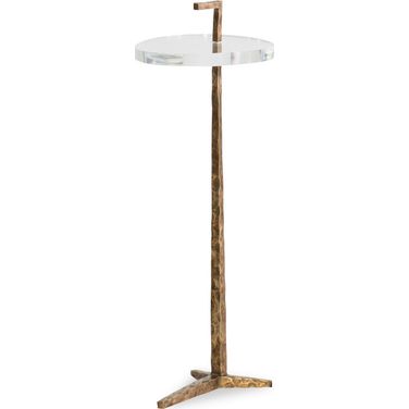 Christian Accent Table In Antique Bronze