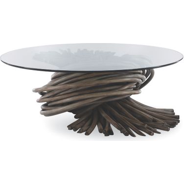 Chronograph Knot Cocktail Table In Grey