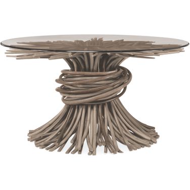 Chronograph Knot Dining Table In Grey