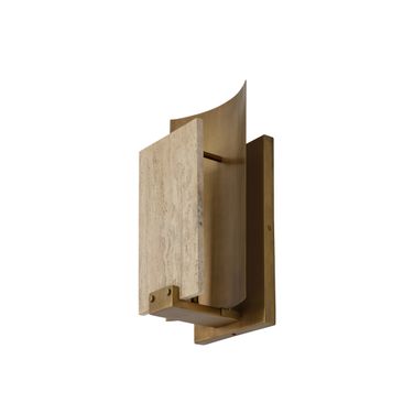 Ciana Sconce In Natural and Antique Brass