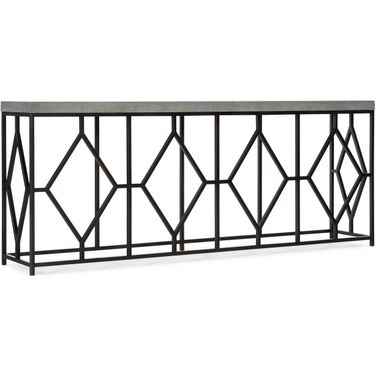Ciao Bella Metal and Concrete Console Table