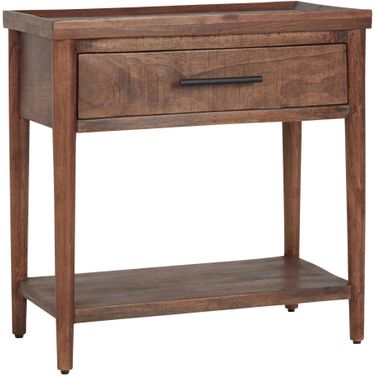 Ciaria 1 Drawer End Table In Light Brown