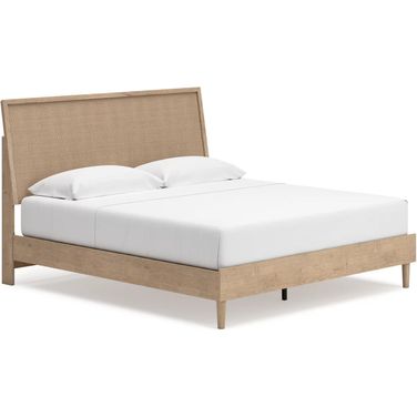 Cielden King Panel Bed In Two-tone