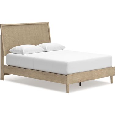 Cielden Queen Panel Bed In Two-tone
