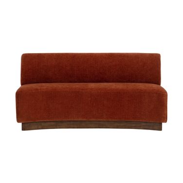 Cinder Banquette In Opera Spice