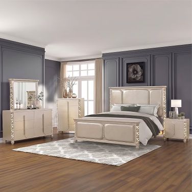 Cinderella Bedroom Set In Beige