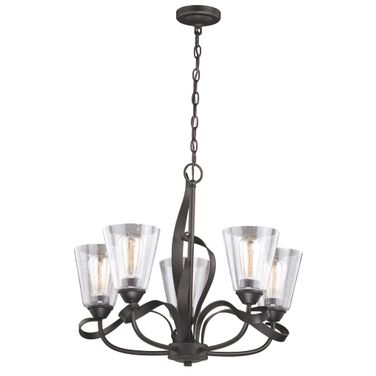 Cinta 5L Chandelier In Oil Rubbed Bronze