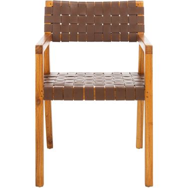 Cire Leather Dining Chair in Cognac
