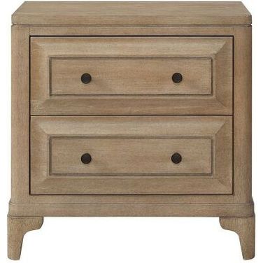 Wilmington 2 Drawer Nightstand In Sand