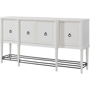 Wilmington Breakfront Side Board In White