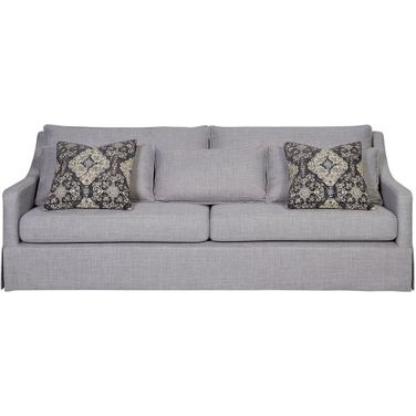 Wilmington Sofa with 2 Pillows In Gray