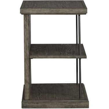 City Scape Chair Side Table In Burnished Beige