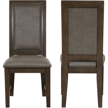 Cityscape Dining Chair Set of 2 In Walnut