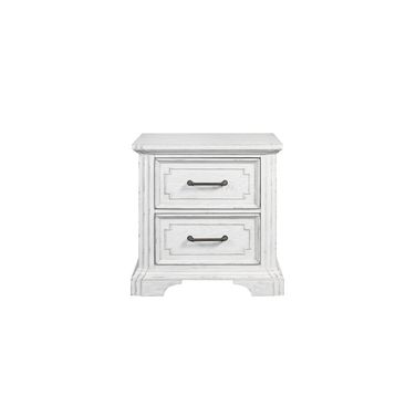 Clara Nightstand In White Mist