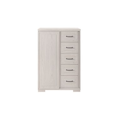 Clara Sliding Door Chest In Beige