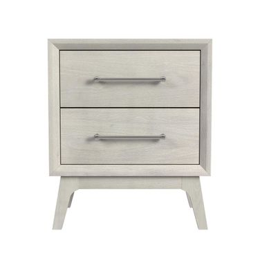 Clare 2-Drawer Nightstand In Almond