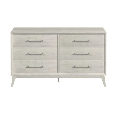 Clare 6-Drawer Dresser In Almond
