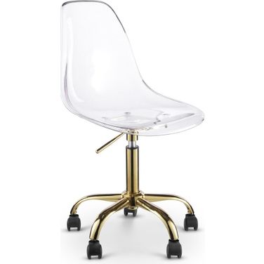 Clarion Office Chair In Gold