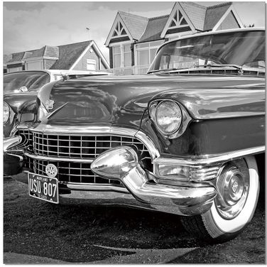 Black and White Classic Car II Wall Art