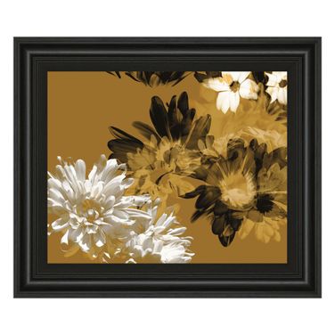 Classy Art Bloom I Wall Art In Gold