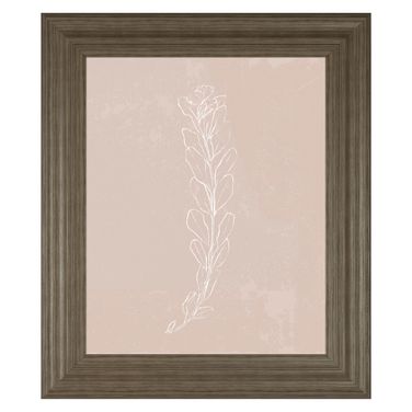 Classy Art Blush Bloom II Wall Art In Multi