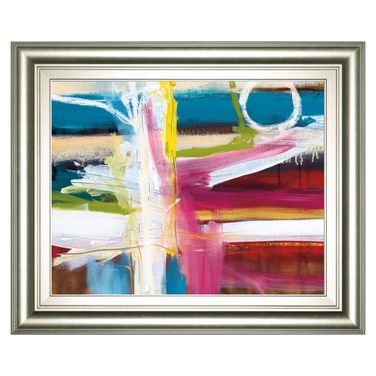 Classy Art Color Blind Wall Art In Multi