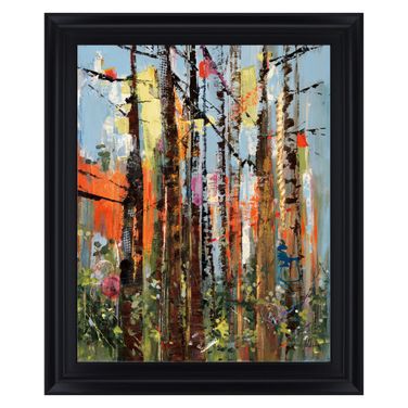 Classy Art Eclectic Forest Wall Art In Multi
