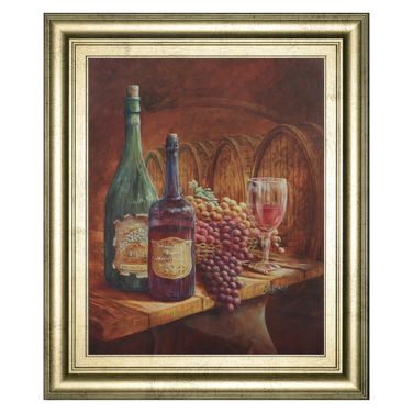 Classy Art Elegant Vineyard Wall Art In Multi