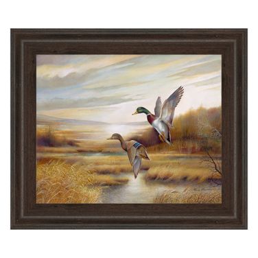 Classy Art Graceful Flight Wall Art In Multi