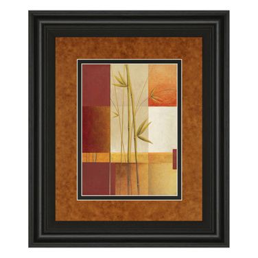Classy Art Sunlit Harmony Wall Art - Double Mat In Multi
