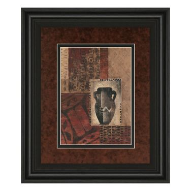 Classy Art Vessel Tapestry Wall Art - Double Mat In Multi