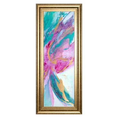 Classy Art Vibrant Swirl Wall Art In Multi