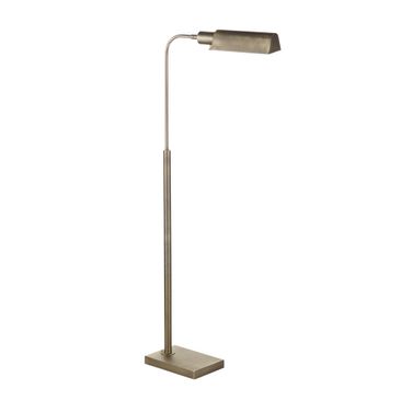 Clatsop Floor Lamp In Antique Brass