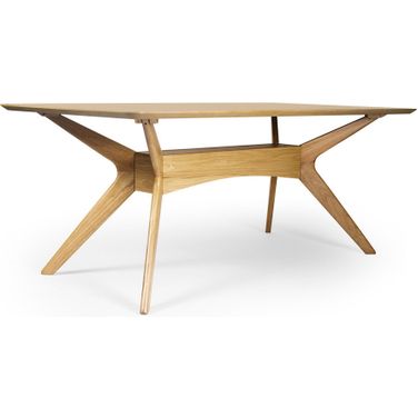 Clemen 71 Inch Rectangular Dining Table In Natural Oak